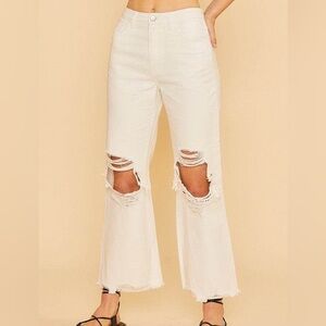 101 new anniewear xl extra large cream distressed parents soft lightweight